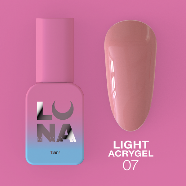 Рідкий гель LunaMoon Light Acrygel №7, 13 мл