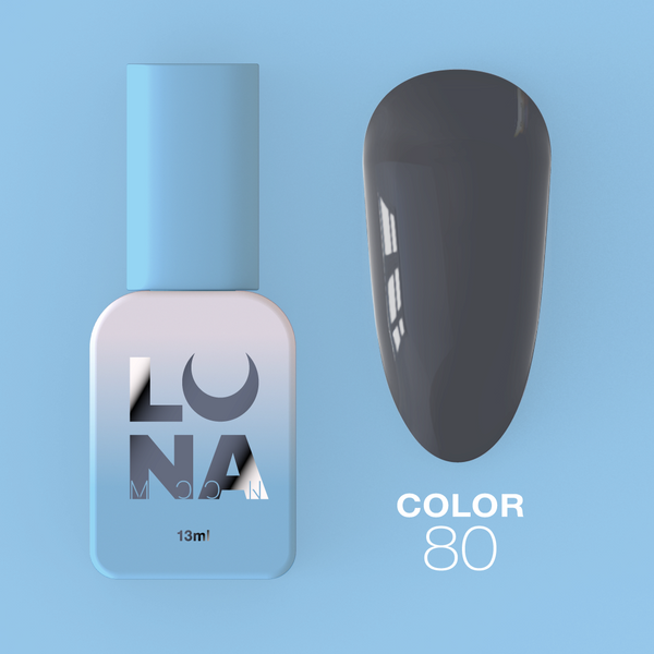 Gel polish LunaMoon Color No. 80, 13 ml