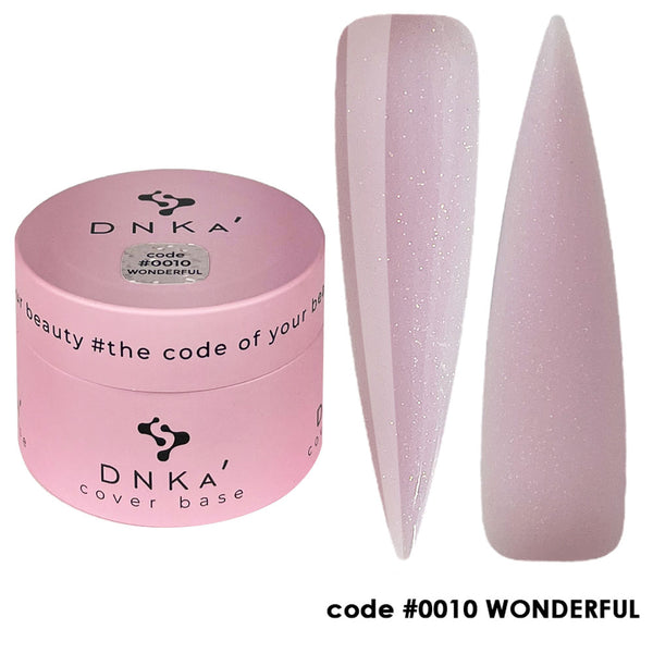 Base de camouflage DNKa Cover Base #0010 Wonderful, 30 ml