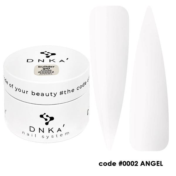 Builder gel DNKa, #0002 Angel Milk, 30ml