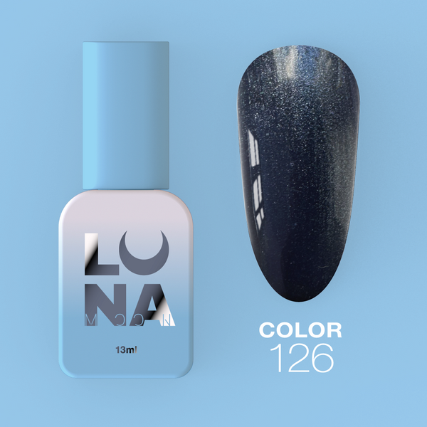 Gel polish LunaMoon Color No. 126, 13 ml