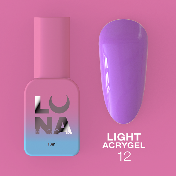 Liquid gel LunaMoon Light Acrygel No. 12, 13 ml