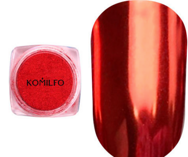 POUDRE DE MIROIR KOMILFO №006, ROUGE, 0,5 G