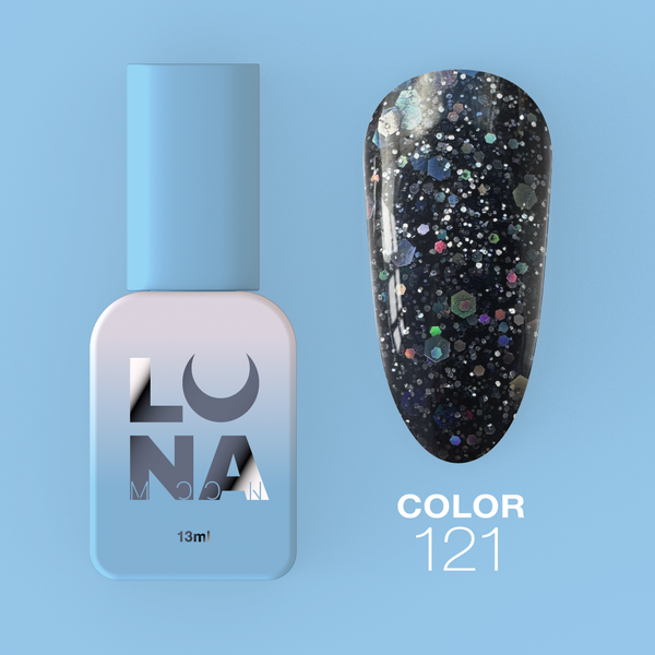 Gel polish LunaMoon Color No. 121, 13 ml