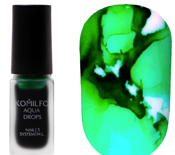 KOMILFO AQUA DROPS GREEN №010, 5 ML