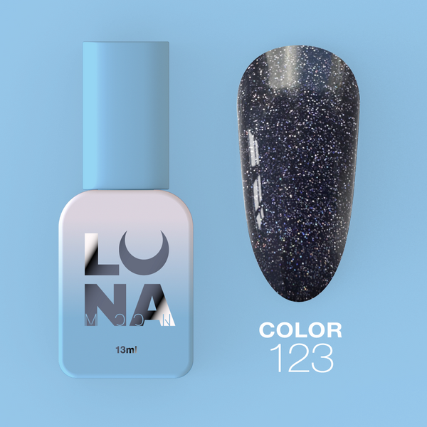 Gel polish LunaMoon Color No. 123, 13 ml