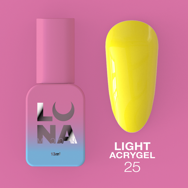 Liquid gel LunaMoon Light Acrygel No. 25, 13 ml