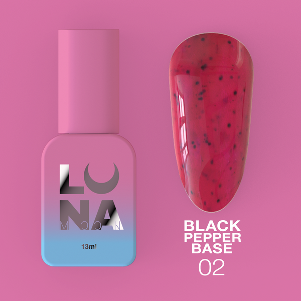 Camouflage base LunaMoon Black Pepper Base No. 2, 13 ml