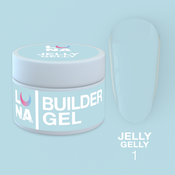 Gel-gelée, LunaMoon Jelly Gelly n° 1, 15 ml