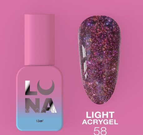 Liquid Gel Light Acrygel № 58 ( гель для нігтів )