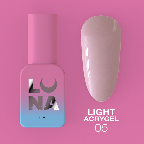 Рідкий гель LunaMoon Light Acrygel №5, 13 мл