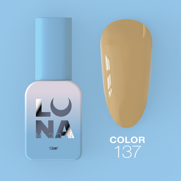 Gel polish LunaMoon Color No. 137, 13 ml