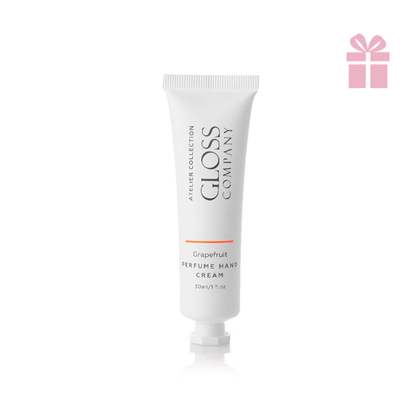 Crème pour les mains GLOSS Atelier Collection Pamplemousse, 30 ml (cadeau)