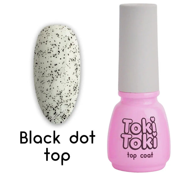 Топ без липкого шару Toki-Toki Black Dot Top