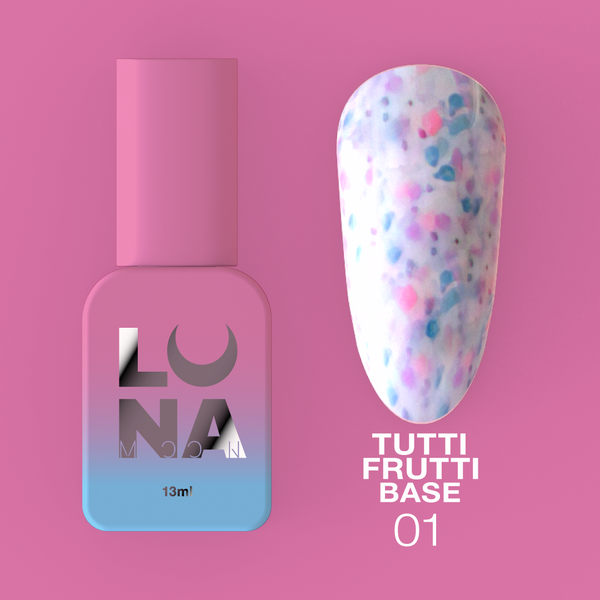 Base de Camouflage LunaMoon Tutti Frutti Base n° 1, 13 ml