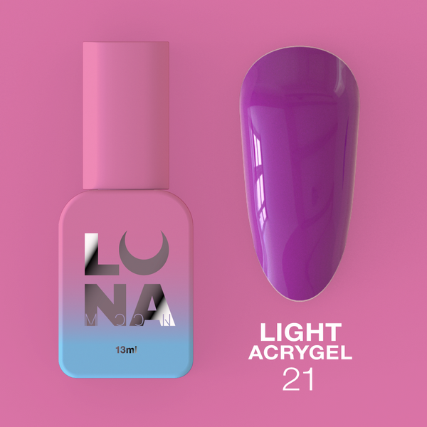 Рідкий гель LunaMoon Light Acrygel № 21, 13 мл