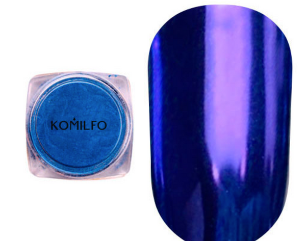 KOMILFO MIRROR POWDER #005, BLUE, 0.5 G