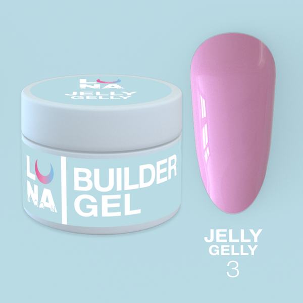 Gel-gelée, LunaMoon Jelly Gelly n° 3, 15 ml