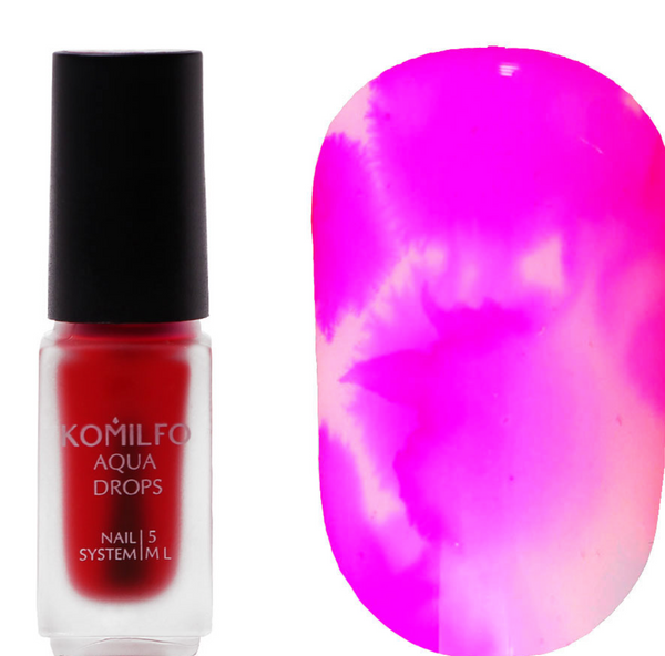 KOMILFO AQUA GOUTTES ROSE #007, 5 ML