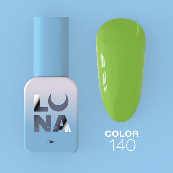 Gel polish LunaMoon Color No. 140, 13 ml