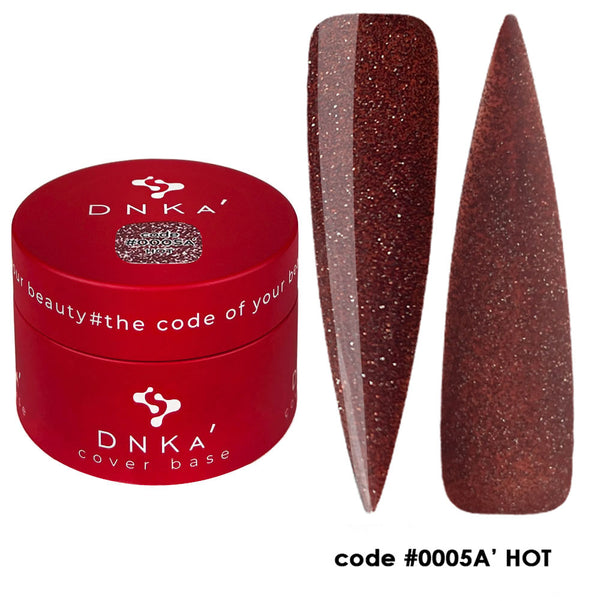 Base de camouflage DNKa Cover Base #0005A' Hot, 30 ml