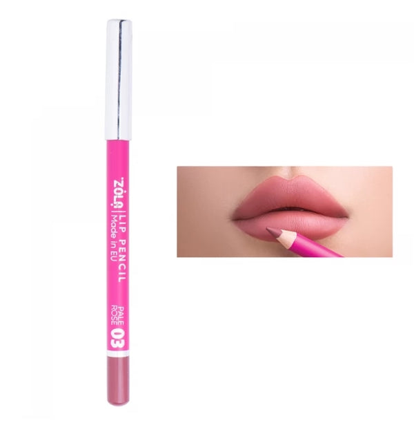 Crayon à Lèvres ZOLA 03 Pale Rose rose pâle