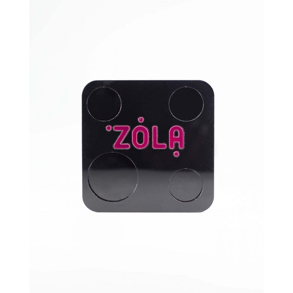 ZOLA mixing palette with 4 compartments black