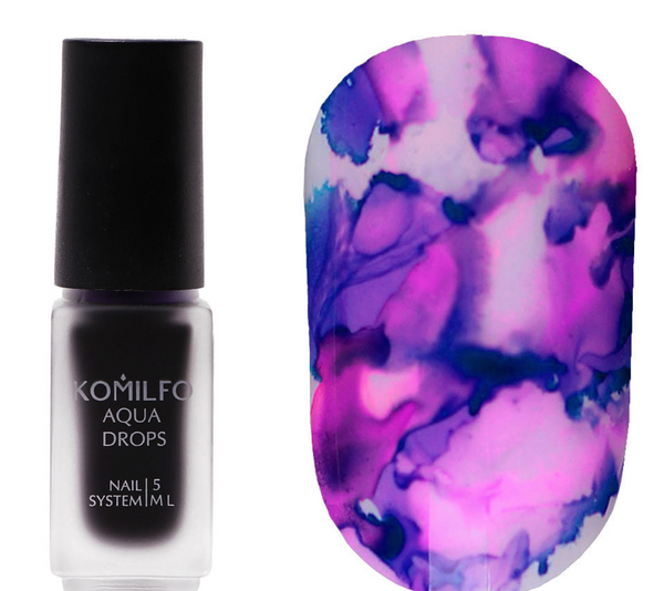 KOMILFO AQUA GOUTTES VIOLET №008, 5 ML