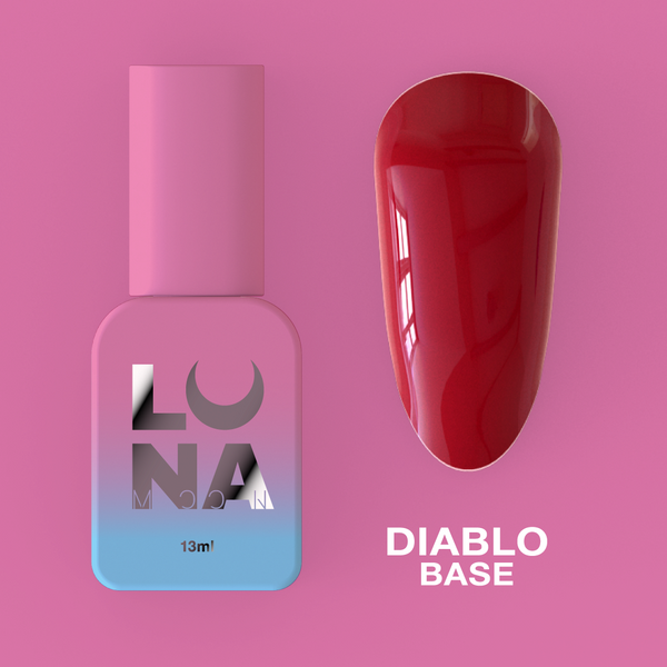 Camouflage base LunaMoon Diablo Base, 13 ml ( nail base )