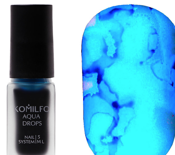 KOMILFO AQUA GOUTTES BLEU №009, 5 ML