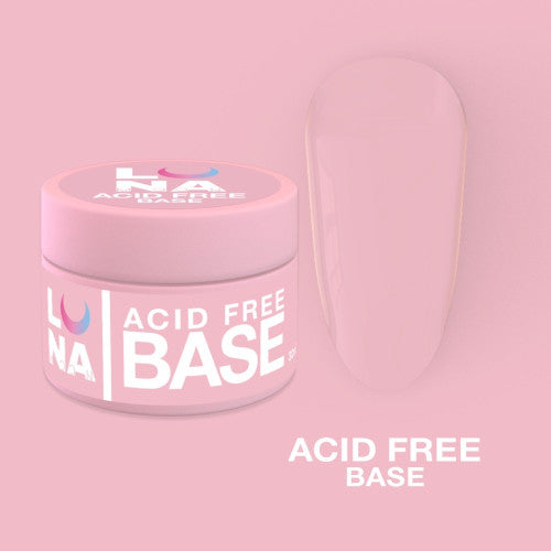 LunaMoon безкислотна основа для вирівнювання нігтів Acid Free Base, 30 мл