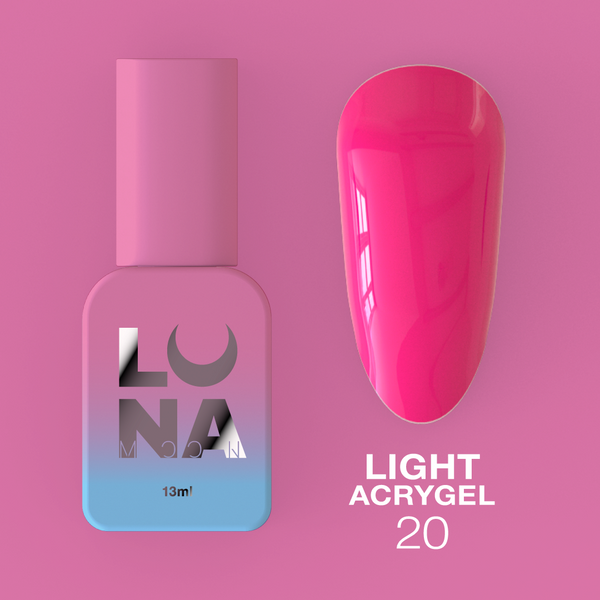 Рідкий гель LunaMoon Light Acrygel № 20, 13 мл