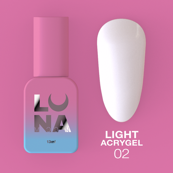 Gel liquide LunaMoon Light Acrygel n° 2,13mol (gel pour ongles)