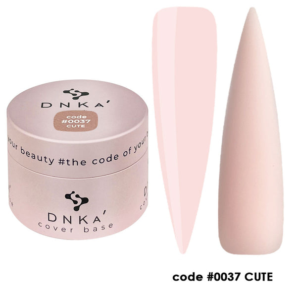 Base de camouflage DNKa Cover Base #0037 Mignon, 30 ml