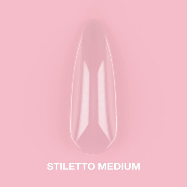 LunaMoon types of gels Stiletto Medium, 500 pcs