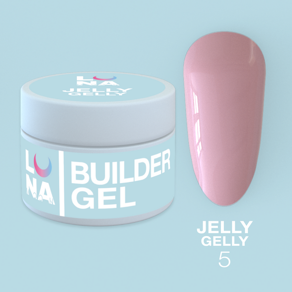 Gel-gelée, LunaMoon Jelly Gelly n° 5, 15 ml