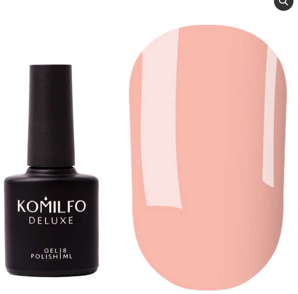 KOMILFO COLOR BASE SUNKISSED ORANGE (НІЖНИЙ Апельсин, НАПІВ ПРОЗОРИЙ), 8 МЛ