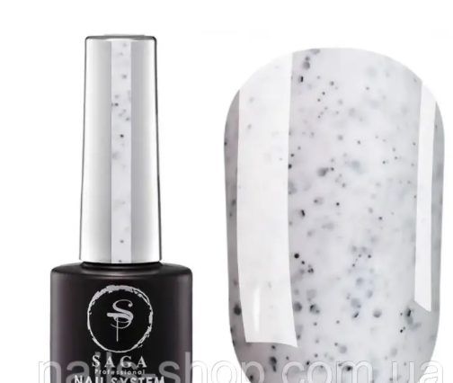 Vernis gel Saga Black Snow #02, 9 ml