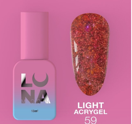 Liquid Gel Light Acrygel № 59 ( гель для нігтів )