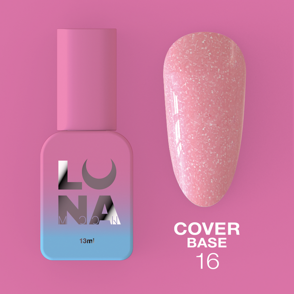 Base classique LunaMoon Cover Base n° 16, 13 ml