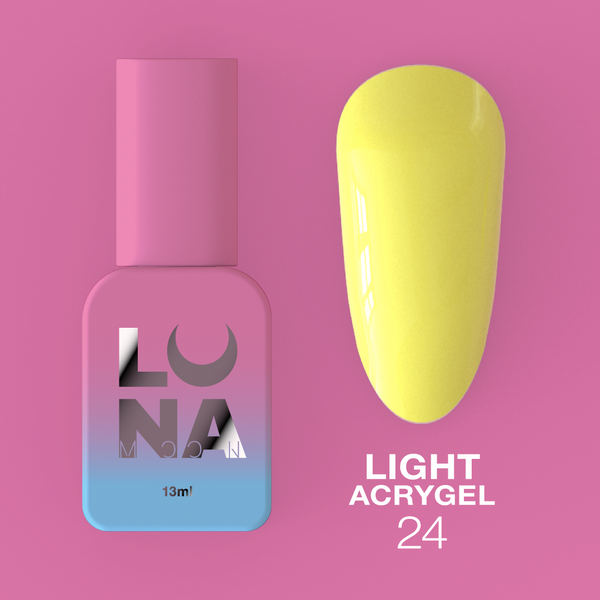 Liquid gel LunaMoon Light Acrygel No. 24, 13 ml