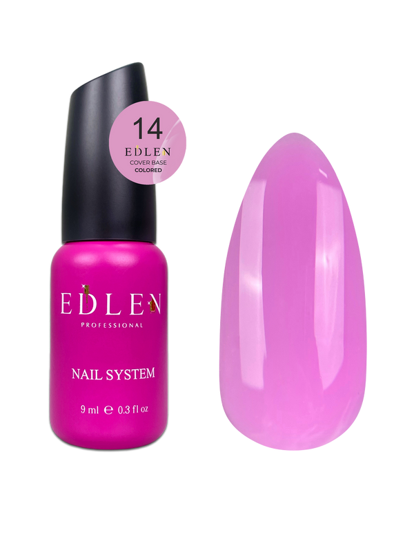 Cover base Colored Edlen 9 ml. №14