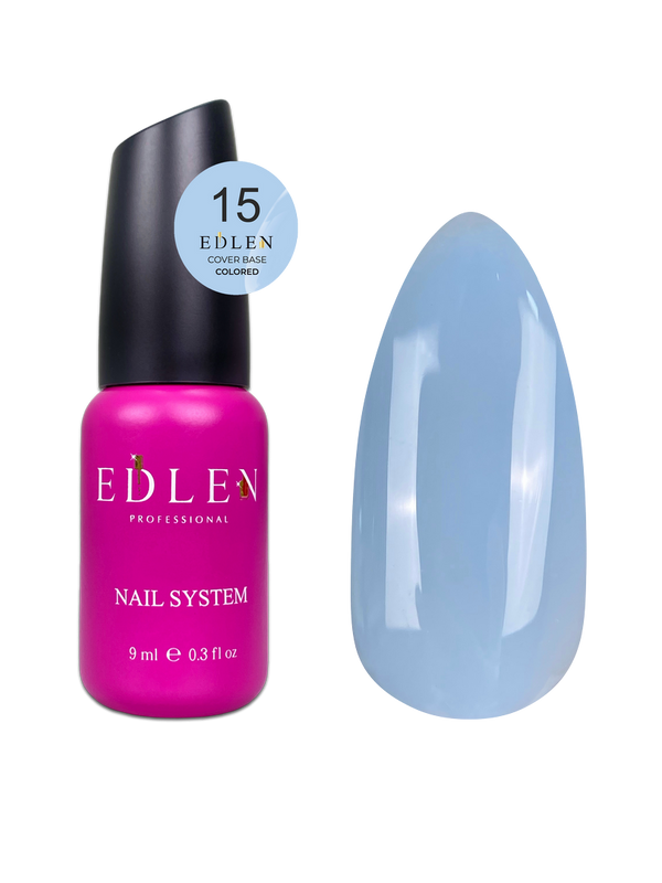 Cover base Colored Edlen 9 ml. №15