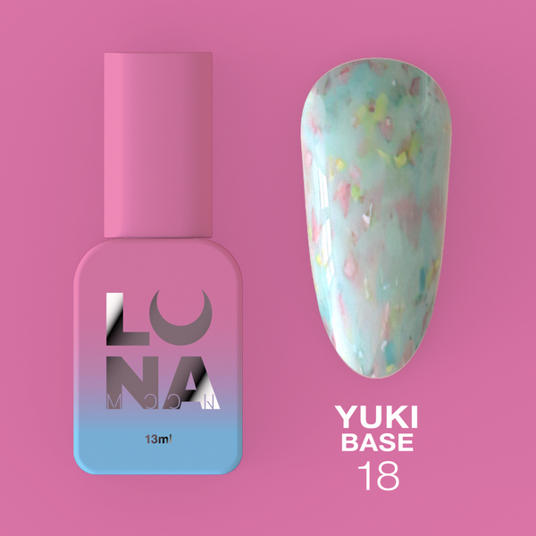 Camouflage base LunaMoon Yuki Base No. 18, 13 ml