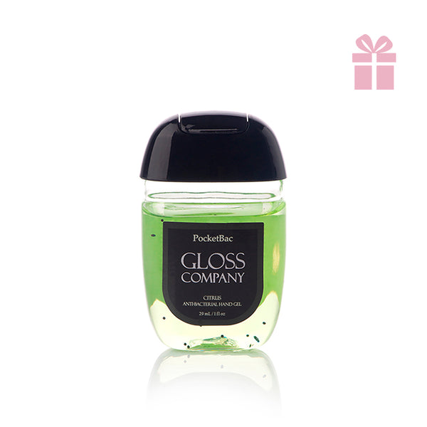 Désinfectant pour les mains GLOSS Citrus, 29 ml (cadeau)