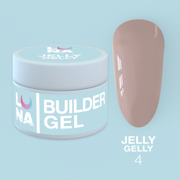 Гель-желе, LunaMoon Jelly Gelly №4, 15 мл