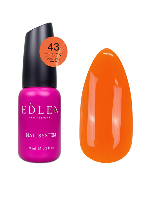 Cover base Neon Edlen 9 ml. №43