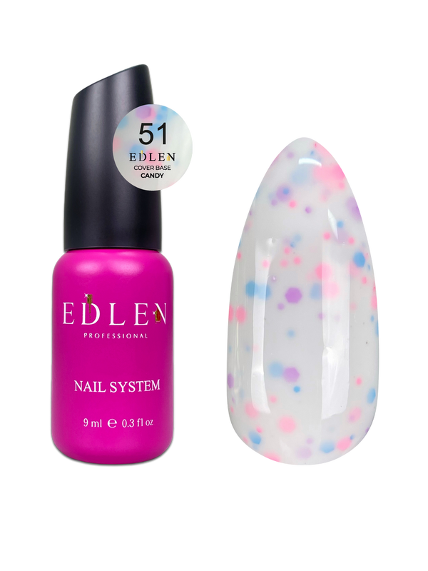 Cover base Candy Edlen 9 ml. №51