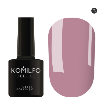 GEL POLISH KOMILFO DELUXE SERIES D042 (LAVENDER LILAC, ENAMEL), 8 ML ( gel polish )