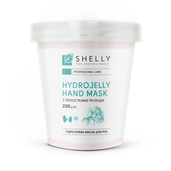 Hydrogel hand mask with rose petals Shelly 200 g